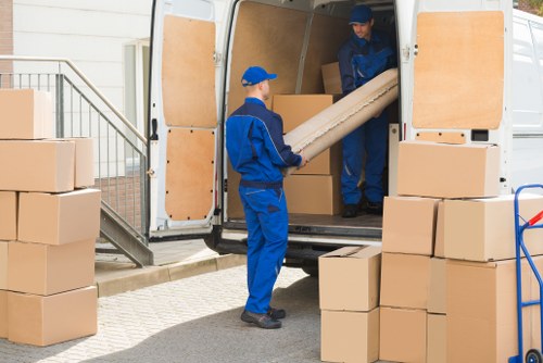 Man and van service helping with a Brookgreen home move