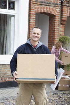 Residential moving support in Brook Green on a local street
