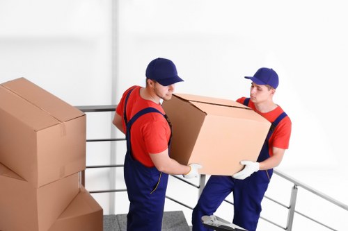 Person submitting a moving service complaint form