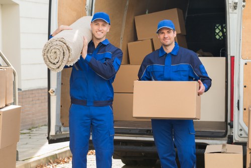 Efficient packing and loading for a Brookgreen house move