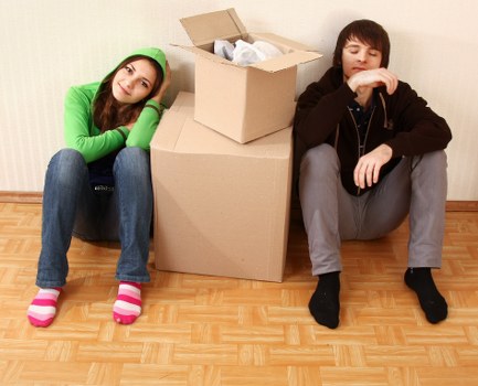 Local Brookgreen movers organizing fragile items for secure transport
