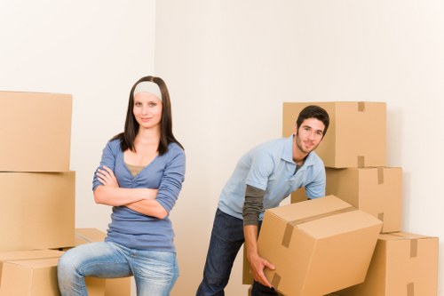 Packing and moving office furniture in Brook Green