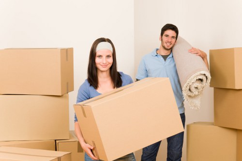 Safe transport of office items during a Brookgreen relocation