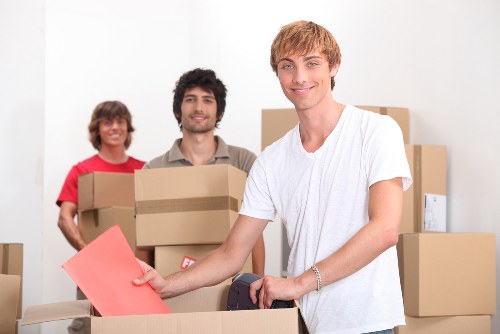 Local movers preparing for a Brook Green relocation