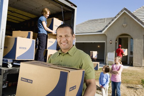 Brookgreen furniture removal team loading household items carefully